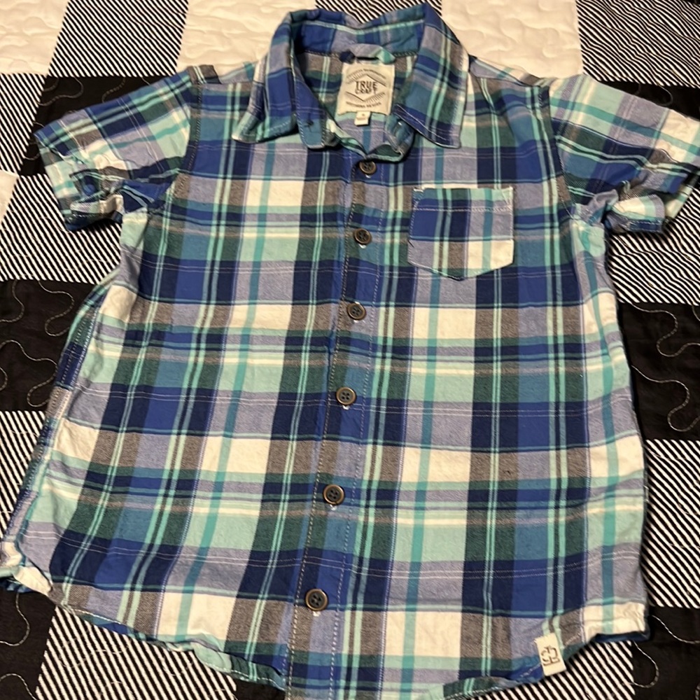 True craft button down shirt